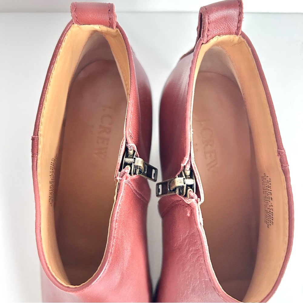 J. Crew Factory Ankle Boots. Brown. Size: 7 - Picture 8 of 13